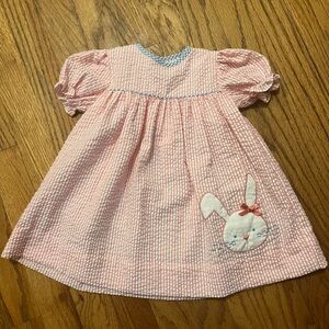 Petit Pomme Baby Girl Easter Dress 3mo
